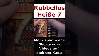 Heiße 7  Rubbellos Heiße 7 öffnen  rubbeln Tag 50 [upl. by Thinia]