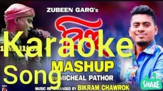 Bihu Mashup Assamese Karaoke Song By Michael Pathor Song [upl. by Barimah]