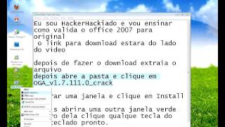 Validar o office 2007 e 2003 em português [upl. by Tootsie]