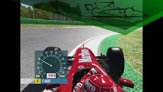 rFactor 2  Formula 1 2000 Revmeter RELEASE Onboard Michael Schumacher [upl. by Newg]