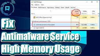 Fix Antimalware Service Executable High Memory Usage Windows 11 [upl. by Ahsaeym562]