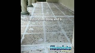 Old Terrazzo Floor Restoration [upl. by Vasta122]