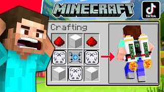 SHINCHAN TRIED VIRAL MINECRAFT HACKS 2  THUGBOI MAX [upl. by Imoyaba]