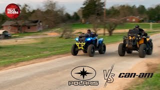 Can Am Renegade 1000 XXC VS Polaris Scrambler 850 HO [upl. by Eremehc35]