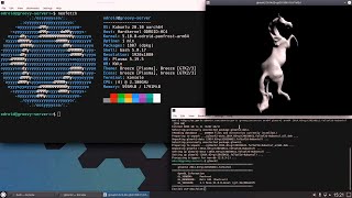 Panfrost running Ubuntu 2010 with Linux kernel 5100rc4 feat ODROIDHC4 [upl. by Xel]