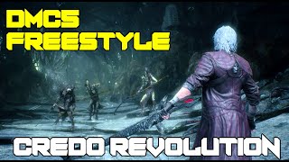 DMC5 FREESTYLE COMBOS  Credo Revolution [upl. by Cohdwell]