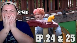 SEVENTEEN GOING SEVENTEEN 2019 EP24 amp 25 SVT PLAYGROUND 1 amp 2SVT SECRET SANTA 1  REACTION [upl. by Chobot637]