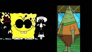 Parasitic SpongeBob vs flats the flounder [upl. by Seravart]