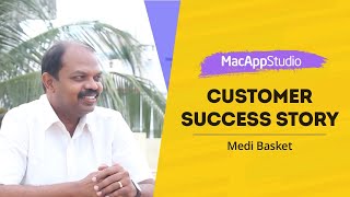 MacAppStudios Customer Success Stories  MediBasket  Online Medicine Delivery app [upl. by Araes855]