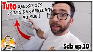 COMMENT FAIRE DES JOINTS DE CARRELAGE INRATABLE [upl. by Ssenav]