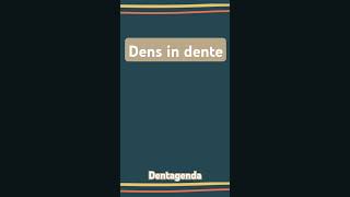 Dens in dente [upl. by Aurita]