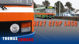 Leyland National Bus 50th Anniversary Whitehaven Cumbria April 2022 [upl. by Gnaht]