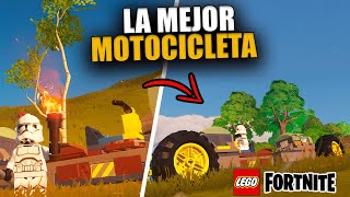 COMO HACER una MOTO en LEGO FORTNITE [upl. by Fredek279]