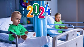 🚑 Toată familia la URGENȚĂ 🤒 IONUȚ e transferat la alt SPITAL de REVELION 2024 🎉 [upl. by Zippel]