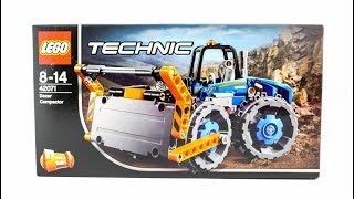 LEGO 42071 Technic Dozer Compactor Speed Build [upl. by Kelly]