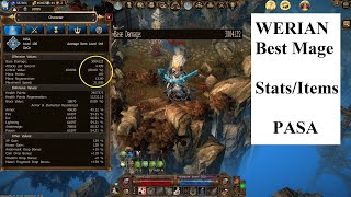 3 MILLION DAMAGE  DRAKENSANG ONLİNE WERIAN SERVER BEST MAGE STATSITEMS [upl. by Friedland]