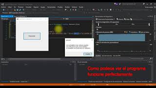 Uso de textbox inputbox y msgbox practica Visual Basic [upl. by Cassie]