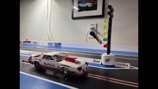 Reher Morrison Shepherd 8283 Chevy Camaro making a 124 scale slot car drag car [upl. by Phip]