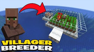 Minecraft 121 Villager Breeder Tutorial [upl. by Aztiram]