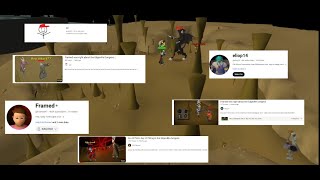 Do OSRS content creators use paid actors in the Edgeville wilderness dungeon Lets find out 2024 [upl. by Anelrahs]