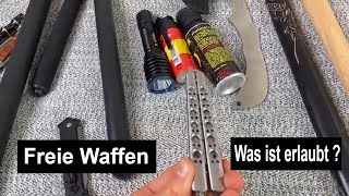 Freie Waffen  Was ist erlaubt [upl. by Aube121]