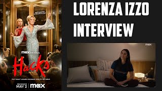 Lorenza Izzo Interview  Hacks S3 HBO MAX [upl. by Wordoow]