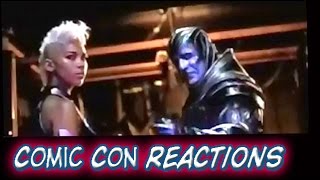 XMen Apocalypse Leaked Trailer San Diego Comic Con Reactions 2015 preview SDCC [upl. by Ytsud]