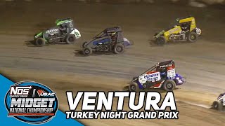 HIGHLIGHTS USAC NOS Energy Drink National Midgets  Ventura Raceway  Turkey Night  Nov 25 2023 [upl. by Groscr]