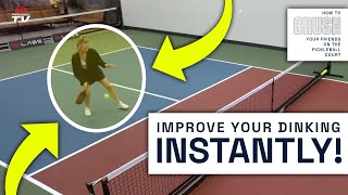 Become a DINKING Expert Tips from the Pickleball Chick Kaitlyn Kerr [upl. by Strage497]