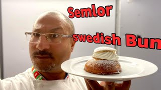 Svenske kremboller Semlor Traditional Swedish [upl. by Ecikram386]