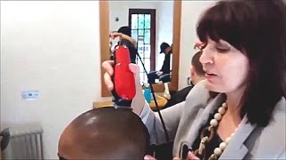 Bare Clipper Female HairCut Pt5 [upl. by Leirrad]