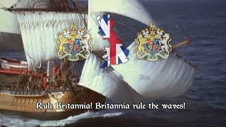 Rule Britannia  British Patriotic song [upl. by Fenelia253]