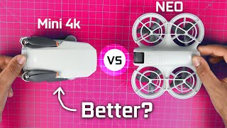 Best Drone Under 300  DJI Neo vs DJI Mini 4K [upl. by Llerud]