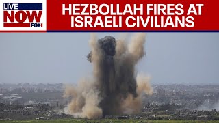 IsraelHamas war Hezbollah terrorists fire at Israeli civilians from Lebanon  LiveNOW from FOX [upl. by Fishbein737]