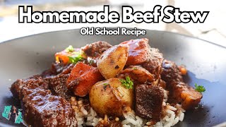 HOW TO MAKE THE MOST DELICIOUS HOMEMADE BEEF STEW  EASY COOKING TUTORIAL [upl. by Abbotson]