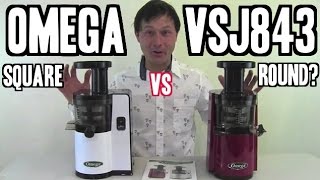 Omega VSJ843 Square vs Round  Whats the Difference [upl. by Kusin383]