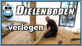 EchtholzDielenboden verlegen🔨schöne Landhaus Eiche Dielen [upl. by Dewayne588]