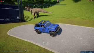 Jurassic Safari Tour  Jurassic World Evolution [upl. by Llennyl]