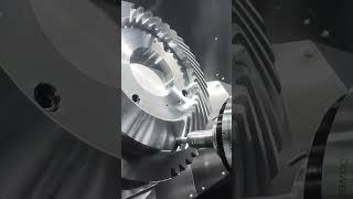 Machining a BIG Gear with a Tapered End Mill 🔥🔥 [upl. by Lilybel266]