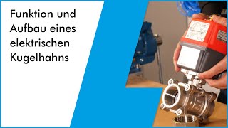 Prozessautomation leicht gemacht Mit elektrisch betätigter Kugelhähnen Funktion und Inbetriebnahme [upl. by Thier]