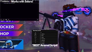 BEST Arsenal Script TbaoHub  Supports Solara  Aimbot ESP and more [upl. by Ramaj703]