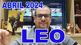 LEO ♌️ ABRIL 2024 RUEDA ASTROLOGICA [upl. by Joanne]