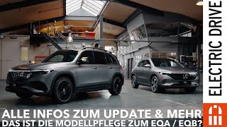 2024 Mercedes EQA und EQB DAS ist die Modellpflege Alle Infos zum Update Electric Drive News [upl. by Lach]