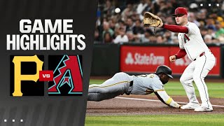 Pirates vs Dbacks Game Highlights 72624  MLB Highlights [upl. by Nev]