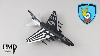 Vought A7E Corsair II Hellenic Air Force 336 Mira Olympus Witty Wings 172 Diecast Model [upl. by Dopp55]