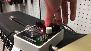 Checking out the EHX B9 and C9 ORGAN pedals for guitar [upl. by Einnahpets]