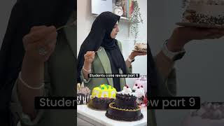 Reviewing my students cake chocolate sponge cake recipe by hkr hkrbakingacademy hkrshorts [upl. by Bobbye]