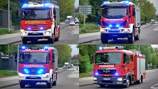 GROßALARM im HAFEN WEDEL  Einsatzfahrten zur Maschinisten Abschlussübung  Kreis Pinneberg [upl. by Gaillard]