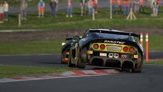 GT 74 Racing  Ginetta GT4 CUP 1h Race on Oulton Park [upl. by Aicercul]