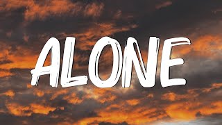 Alone  Alan Walker Lyrics [upl. by Aydan]